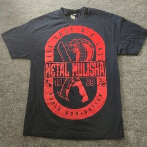 Metal Mulisha 2013 Cut Throat 2 T-Shirt‎ Size Large